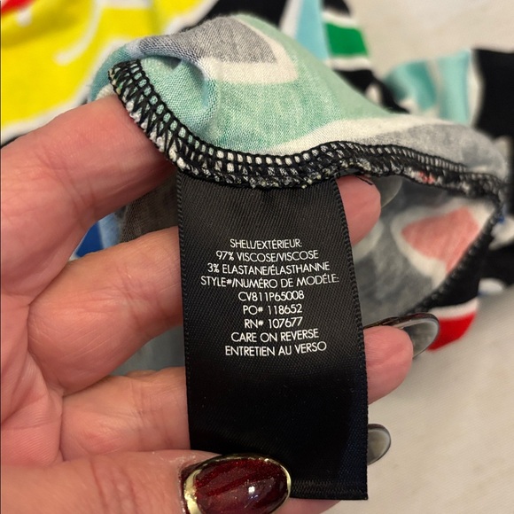 Alice + Olivia x Keith Haring “Delaina” Multicolor Graphic Crop Top, S - Picture 8 of 8